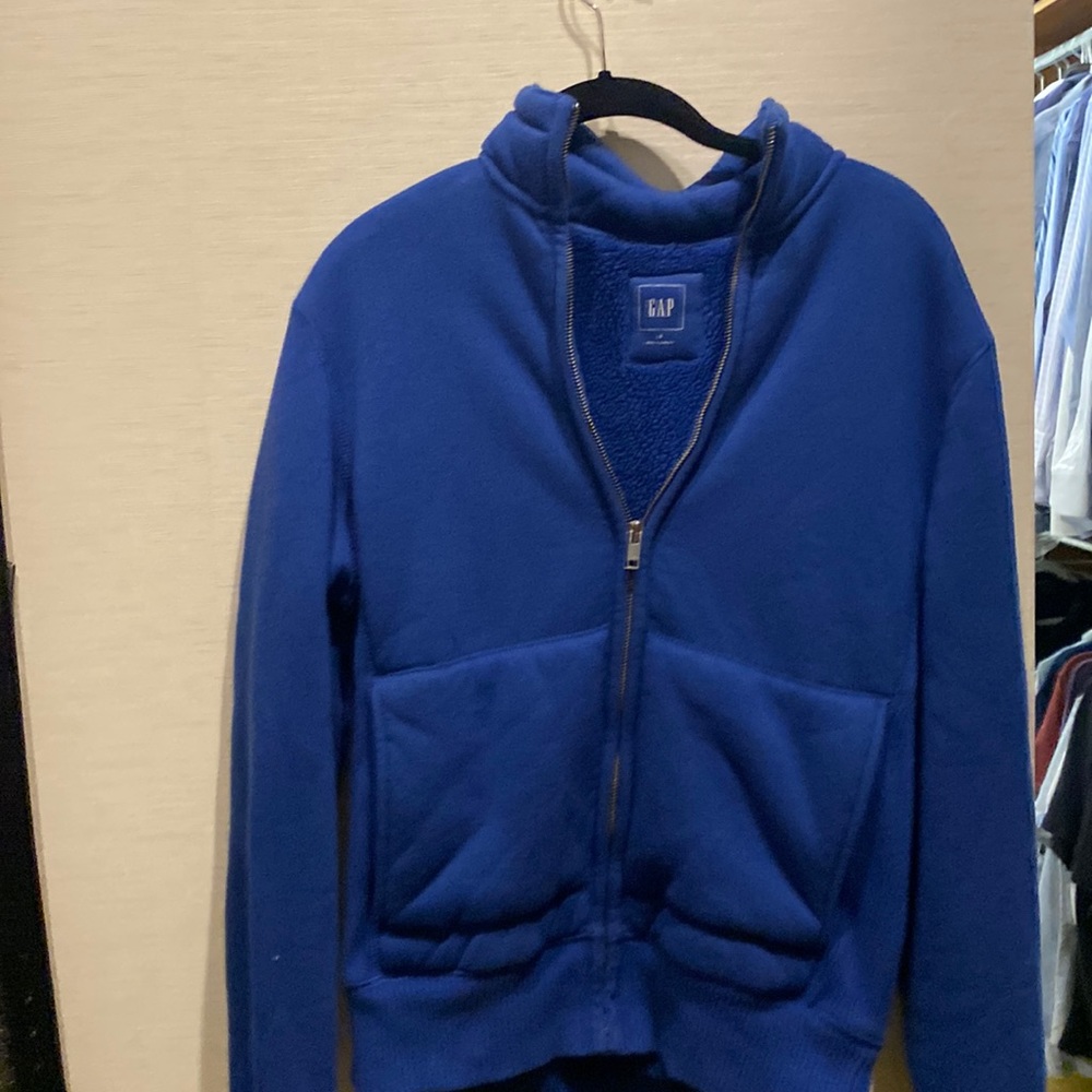 Warm and cozy fleece lined zip up
